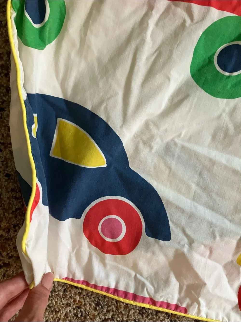 Marimekko vintage cars &trucks Dan rivers Bo boo twin duvet cover kids colorful